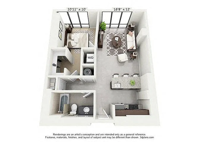 Floor plan A1I