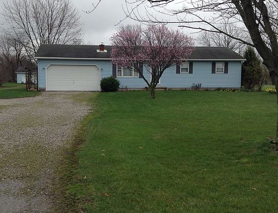 Front view from road