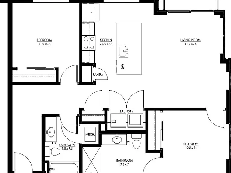 Theater Terrace Apartments — Photo 73