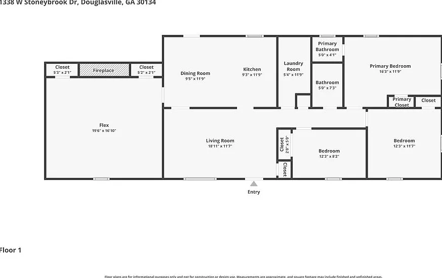 3 bed, 1.5 bath, 1620 sqft, $1,510 — Photo 2