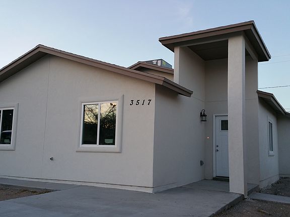 front entrance side view