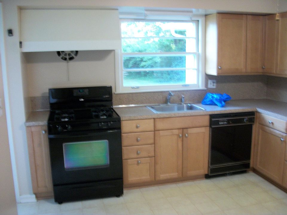 Kitchen with Window looking to backyard