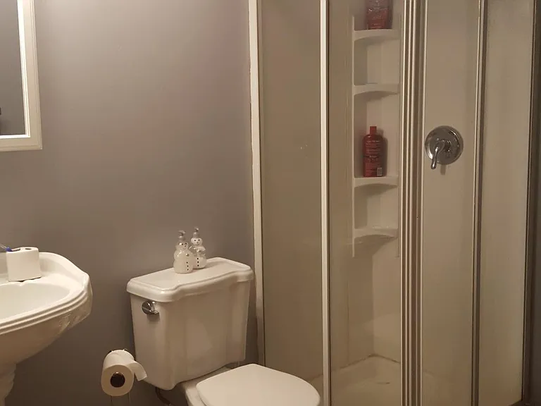 Large 3/4 bath downstairs