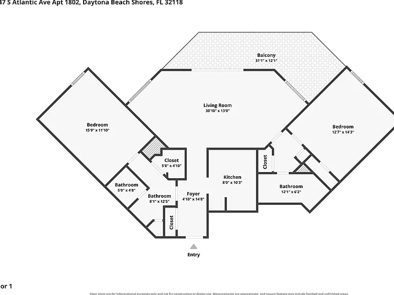3047 S Atlantic Ave #1802 — Photo 46