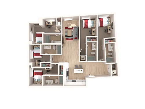 Floor plan The Shuffle