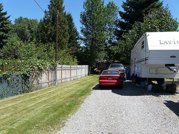 Driveway toward house