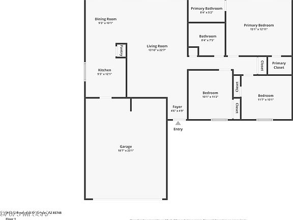 2nd image of 9957 E Rosewood St