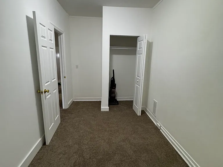 2nd room is 8 x 15ft. Vantage point is from the back wall.