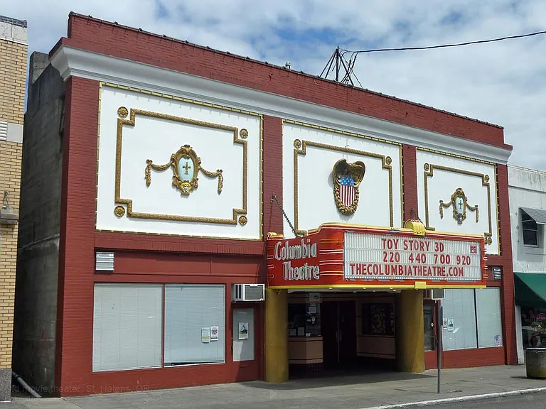 Historic movie theater 2 blocks away