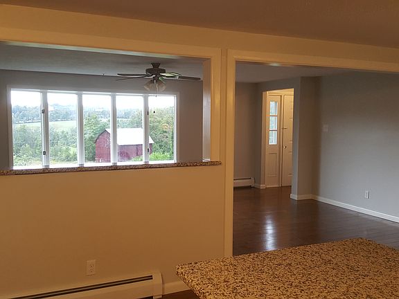 View from kitchen