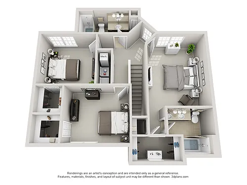 Floor plan C1 - Atlanta