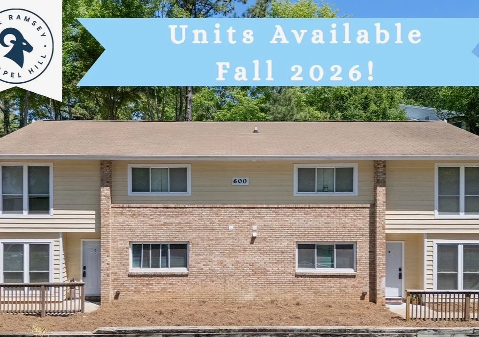 Close to UNC Campus Bedrooms Available in 2 or 4 Bedroom Unit — Photo 1