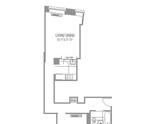 2nd image of 100 Maiden Ln APT 507