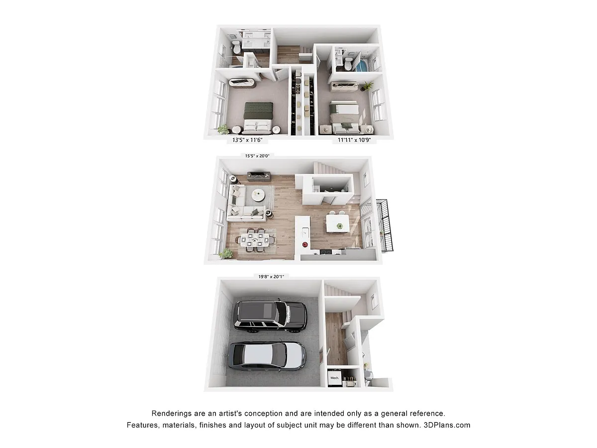 Floor plan TH2