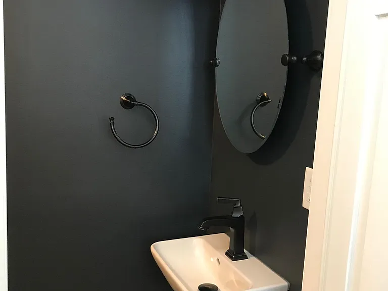 Half Bath on 1st floor