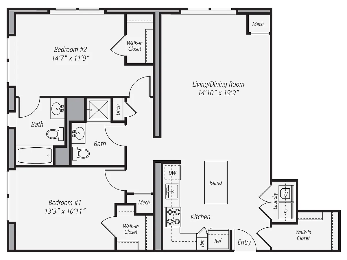 Floor plan B5-1145