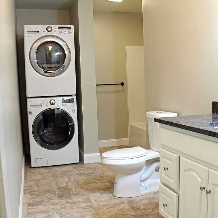 Bathroom with Washer and Dryer