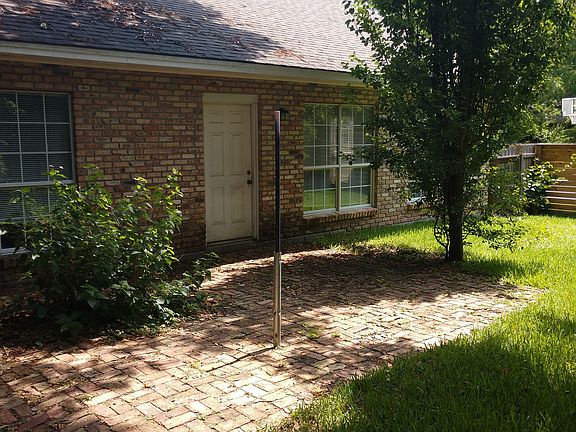 Back brick patio