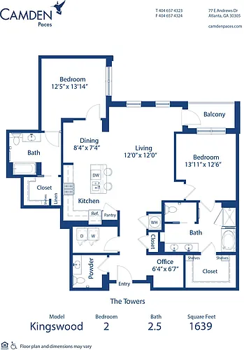Floor plan Kingswood