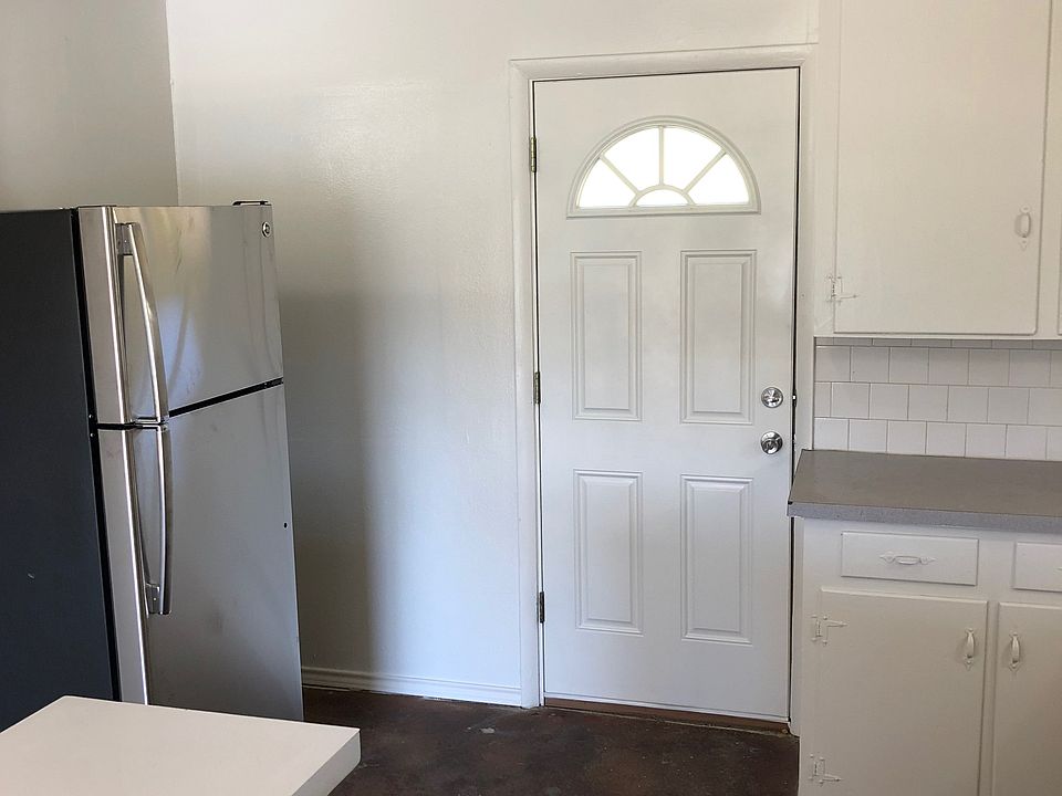 fridge and front door