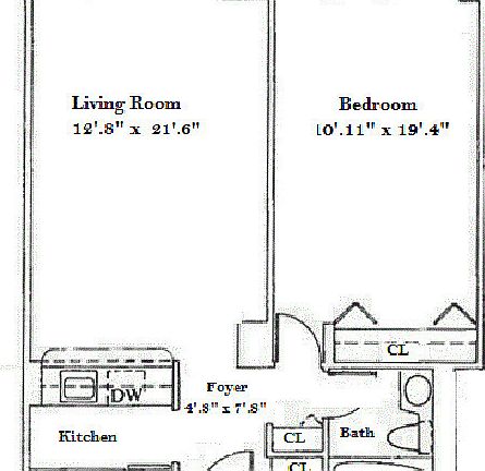 2nd image of 1 Irving Pl APT G24c