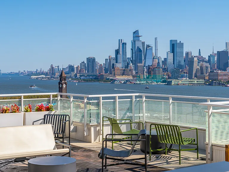 Relax above it all with stunning views from our rooftop deck