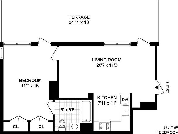 2nd image of 4604 Vernon Blvd #6B
