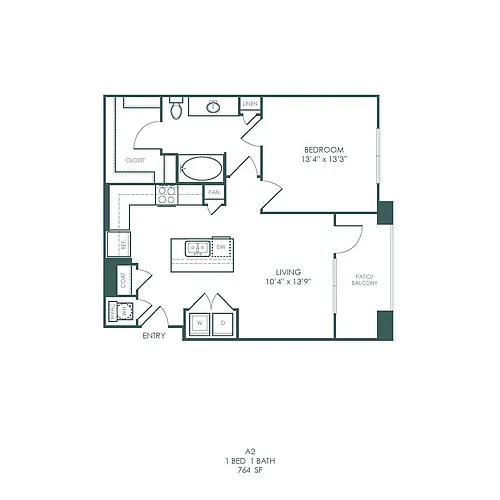 Floor plan A2- Attainable