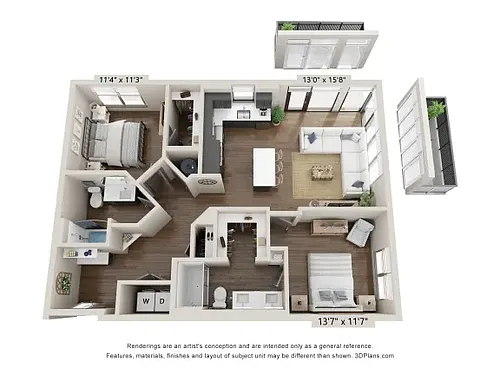 Floor plan B1