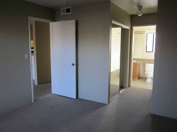 Bedroom With Two Closets!
