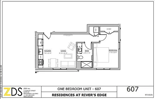 Floor plan 607