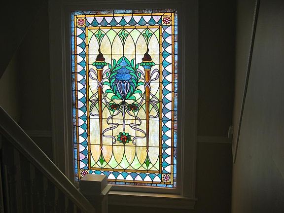 Stained Glass Stairway