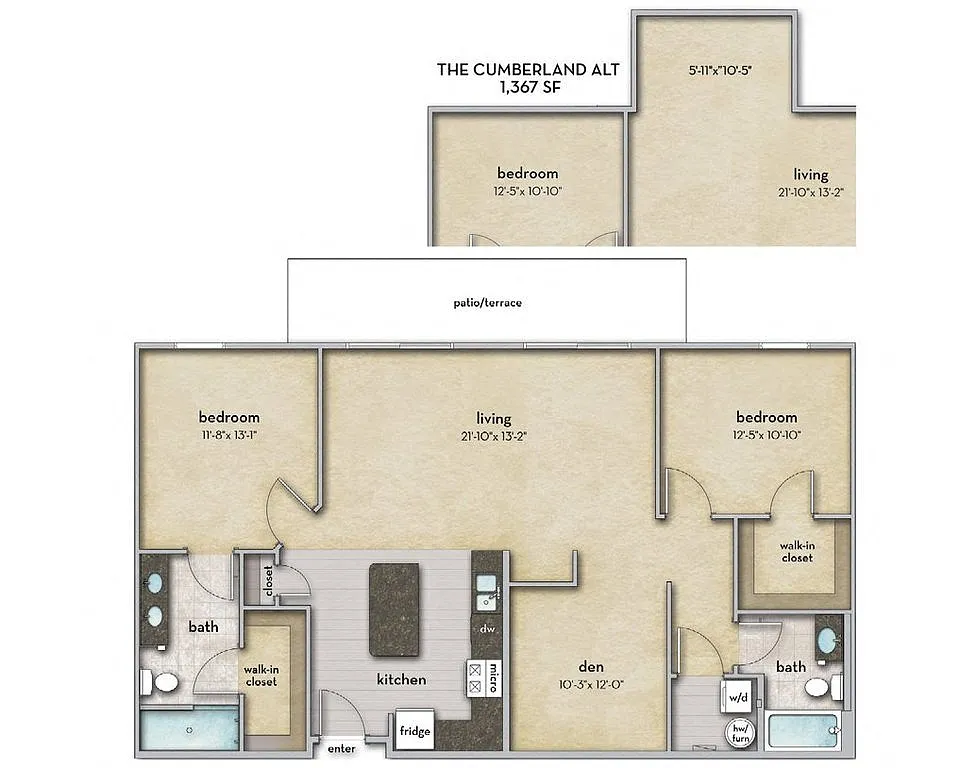 Floor plan Cumberland