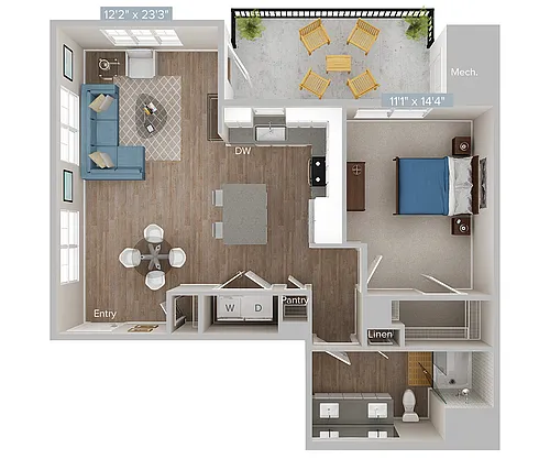 Floor plan A2-846-3