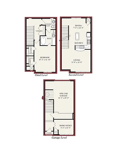 Floor plan A10-Brownstone