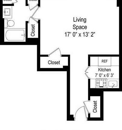 2nd image of 77 W 55th St APT 7A