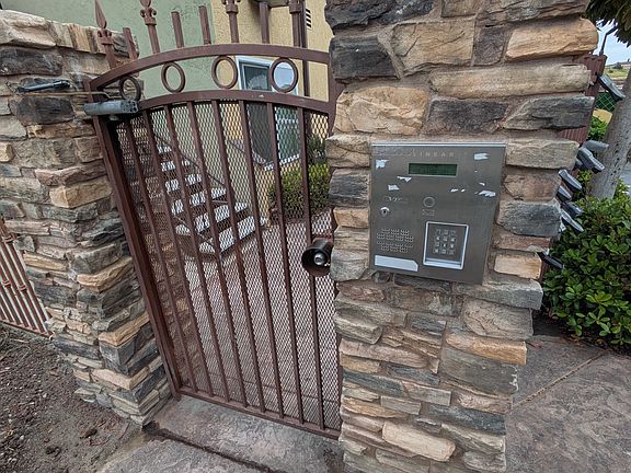Person Gate with call box
