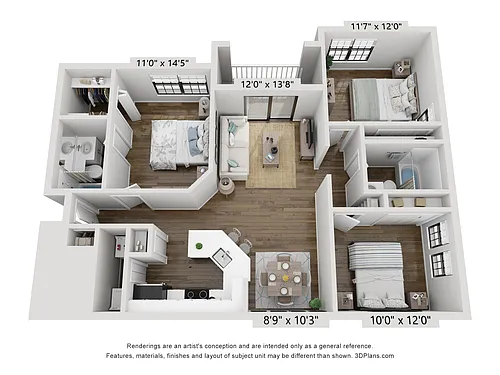 Floor plan Jax Partial