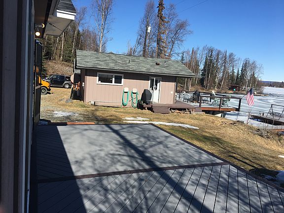 View of cabin from bunk hse