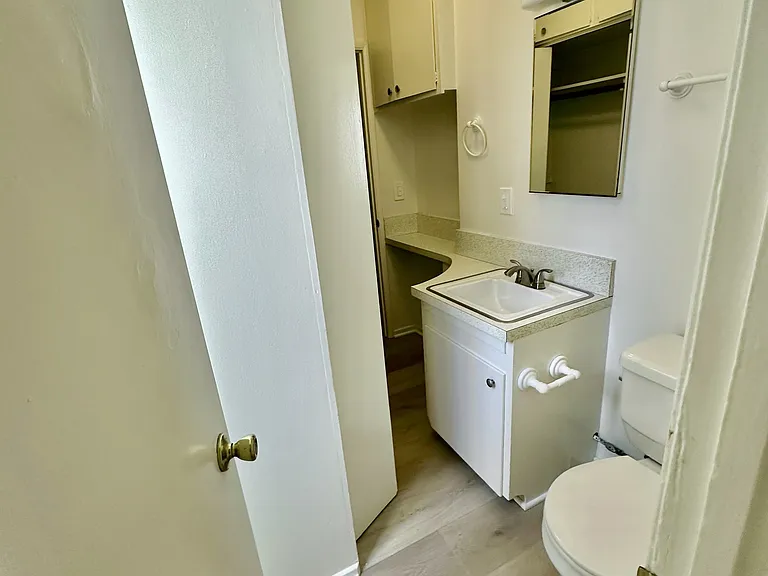 bathroom area