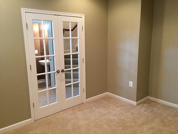 Den with door closed