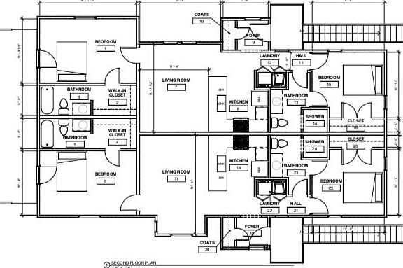 Second Floor, Floor Plan
