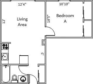Floor plan 203