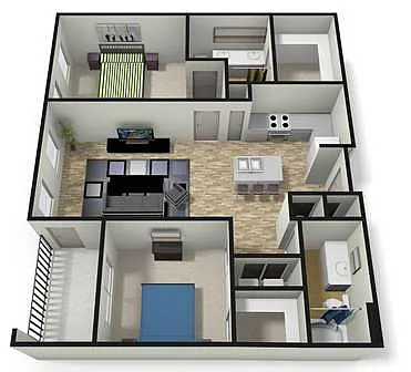Floor plan B2