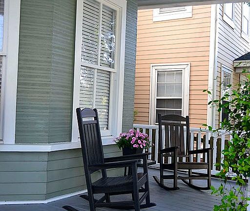 Front Porch with Rockers