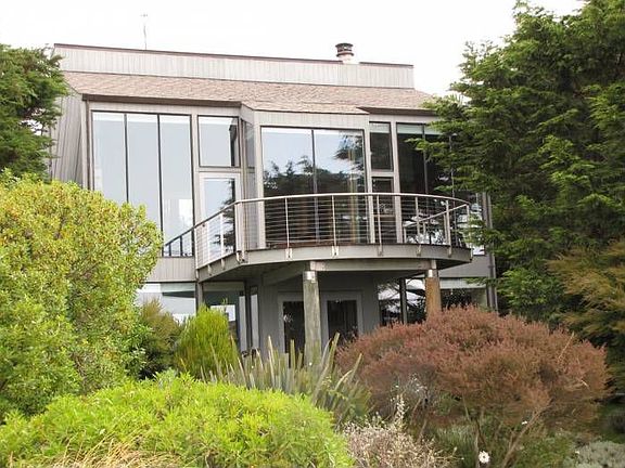 Rear of home