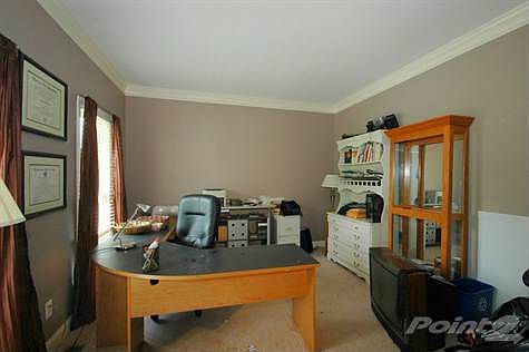 4 Office with french doors off the foyer