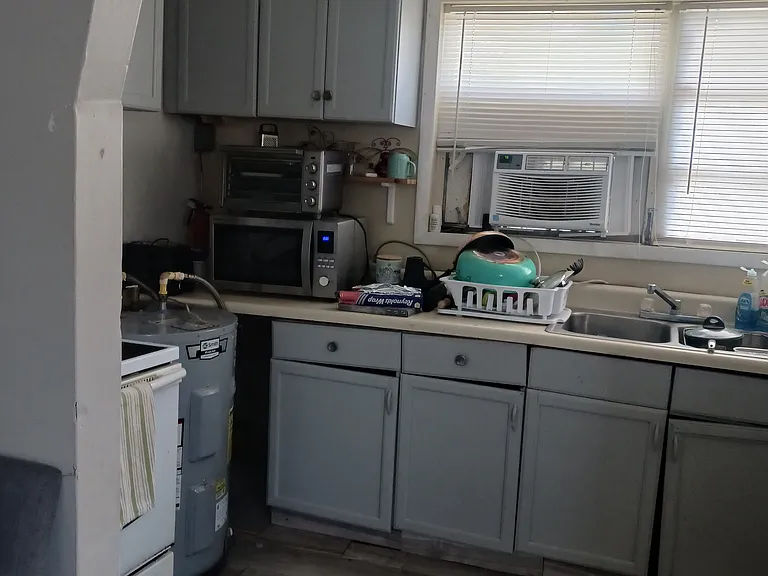 Microwave and Stove