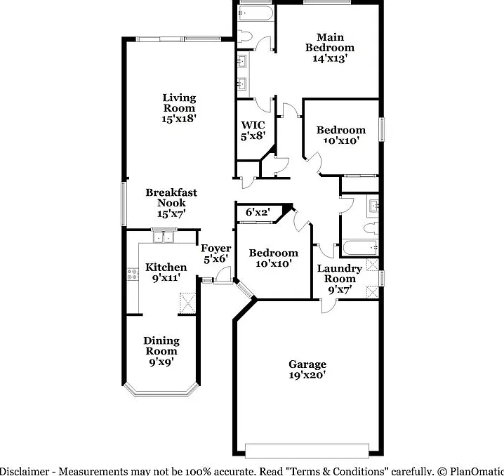 3 bed, 2.0 bath, 1451 sqft, $2,125 — Photo 2
