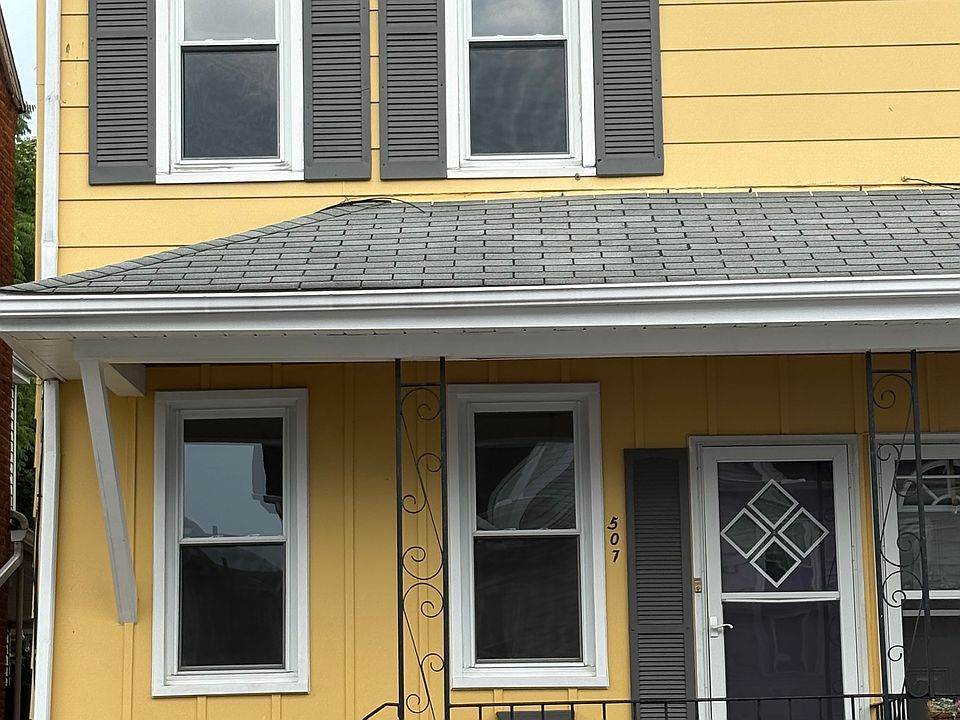 Front entrance of house.